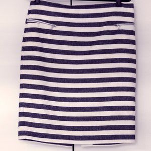 Ann Taylor skirt cotton/linen blend
